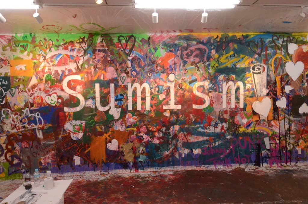 Sumism の体験 — Sumism ウォールアート、Sky-pier、Tシャツワークショップ、WALL FOR ONE