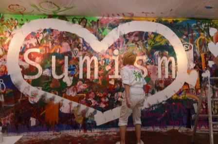 Sumism の制作・展示風景